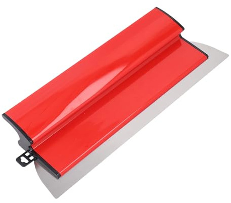 Lama per Rasatura, Spatola per Lisciare Cartongesso 24 Pollici in Acciaio Inossidabile, Design con Impugnatura Comoda per Cartongesso, Materiale ABS