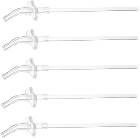 Garneck Cannuccia Ricambio Per Borraccia in Silicone Liquido Lavabile Riutilizzabile Adatta a Bicchieri E Bottiglie Per Bambini E Campeggio