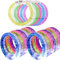 OCCOUMR 18 Piezas Conjunto de Pulsera LED, Pulseras Fluorescentes, Light Up Bracelets, Decoración de Fiestas, Juguetes Iluminados para Niños Adultos Conciertos Fiestas Festivales Halloween
