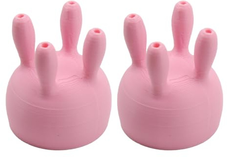 Nicear 2 PCS Cow Udder Milk Bottle Pourer Cap Cow Udder Carton Lid Milk Bottle Cap Spoof Christmas Thanksgiving Gifts