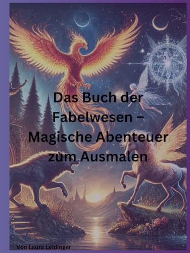 Das Buch der Fabelwesen – Magische Abenteuer zum Ausmalen