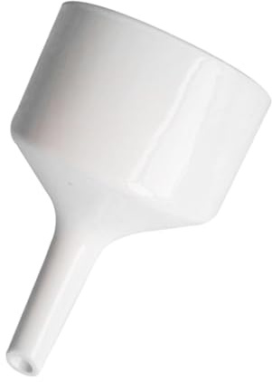 Zerodeko Imbuto Buchner in Ceramica Bianco 100 MM, Strumento di Filtrazione per Laboratori e Scuole, per Esperimenti Scientifici senza Fuoriuscite