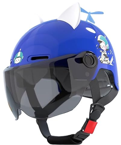 Casco Per Bambini Dai 2 Ai 15 Anni, Casco Multisport Per Ciclismo, Skateboard, Scooter, Casco Regolabile, Leggero, Sicuro E Comodo 2,(46-54CM)