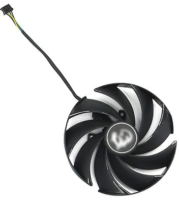 RAKSTORE PLD10020B12H Graphics Card Cooling Fan kompatibel mit MSI RTX 4090 Gaming X Trio RTX4090 Gaming X Slim Quiet Cooler Fan (B)