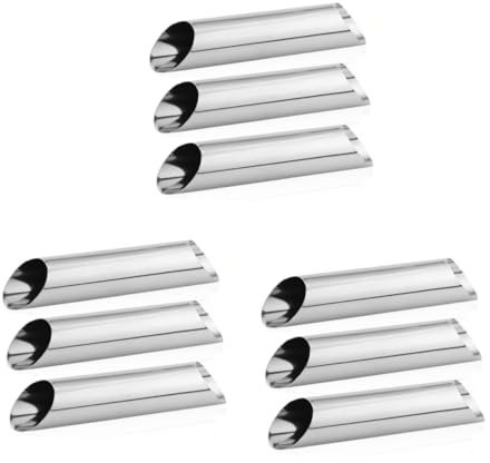 HEMOTON 18stücke Teiliges Edelstahl Spiral Cannoli Formen Zylinderförmige Backkegel Für Kuchen Dekoration Für Croissants Und Gebäck Leicht Zu Reinigen Und Wiederverwendbar