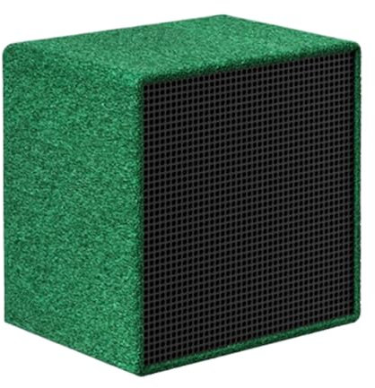 Cube purificateur d'eau – Matériau charbon de bois, éliminateur d'odeurs à haute efficacité | Cube de filtre à eau de 10,2 cm pour aquariums, étangs, réservoirs de stock, utilisation d'eau douce ou