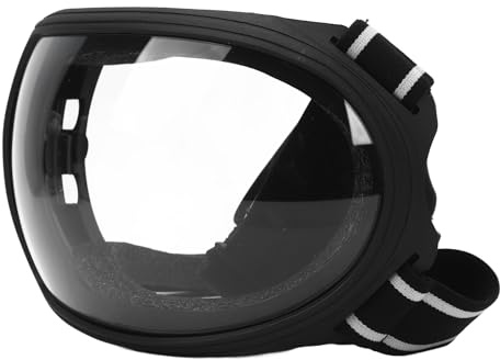 VGEBY Lunettes pour Chevaux de Course, Lunettes de Soleil de Protection Coupe-vent en Plastique pour Sports équestres, Protection contre la Poussière et la Lumière du Soleil, Ajustement Confortable
