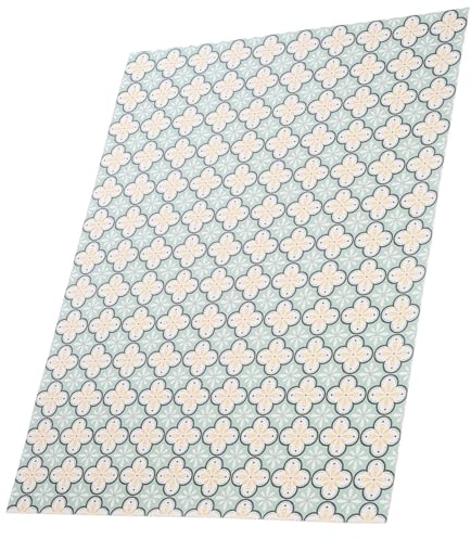 YARNOW Pavimento Simulato per Casa delle Bambole in PU Resistente Mini Pavimentazione Piastrelle Realistiche Accessorio Decorativo per Scenari di Mini Case e Modelli Architettonici