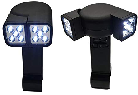 Prevessel Lampes de Gril Lampe LED Super Lumineuse Résistante à la Chaleur pour Barbecue, Cuisine en Plein Air, Lampe de Grill Flexible Réglable pour Barbecue avec 2 Têtes de – Résistant à la Pluie