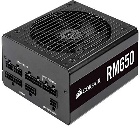 Corsair RM650 unidad de - Fuente de alimentación (650 W, 100 - 240 V, 47 - 63 Hz, 5 - 10 A, 130 W, 648 W)