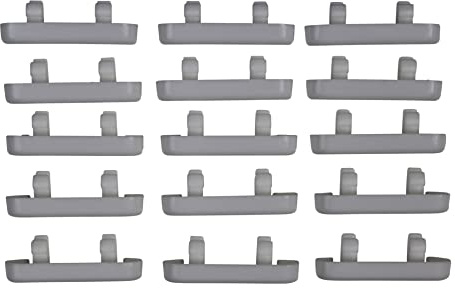 Generic 15 x PVC Window Drain Caps Weep Hole Drainage Covers uPVC Double Glazing White