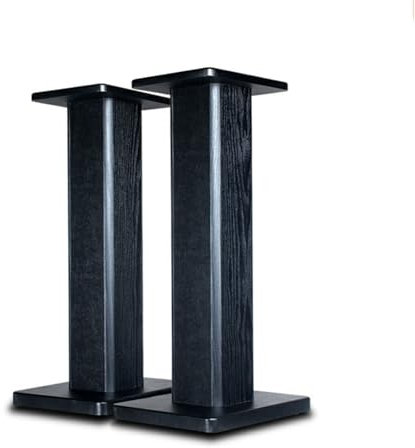 Moubhjd Pieds Enceintes (60cm) Supports de Haut-parleurs Pied pour Enceinte Pied denceintepied pour Enceinte Support Enceinte Home Cinema Pieds Enceintes Bois