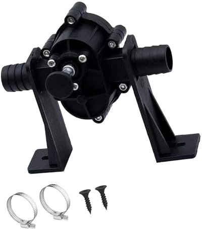 Pompes électriques sans fil pour perceuse manuelle - Élimination rapide de l'eau - Pompes d'amorçage automatiques portables pour sous-sols inondables, jardins - Apprêt portable