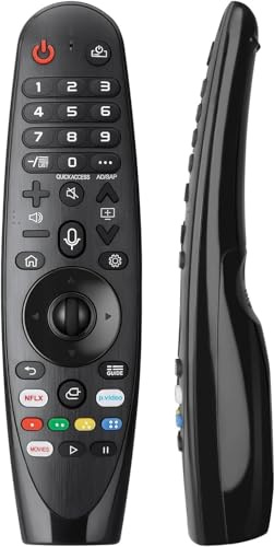 Magic Remote Control, LG Magic Remote Universal Replacement for LG Smart TV with Pointer and Voice Function Replacement Compatible with Remote MR19BA Magic Remote Control