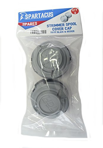 Spartacus 2x Strimmer Heavy Duty Line Cap Cover Fits Black & Decker GL7033 GL8033 GL9033
