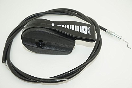 Universal mano Push de las segadoras asas para cortacésped del acelerador control solo agujero de fijación + Cable Interruptor para eléctrico gasolina cortadoras de césped