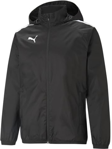 Puma Homme Teamliga All Weather Jacket Sweater, Puma Black-Puma Black, L EU