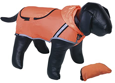 Nobby Hundemantel Rainy, neon orange 29 cm, 1 Stück
