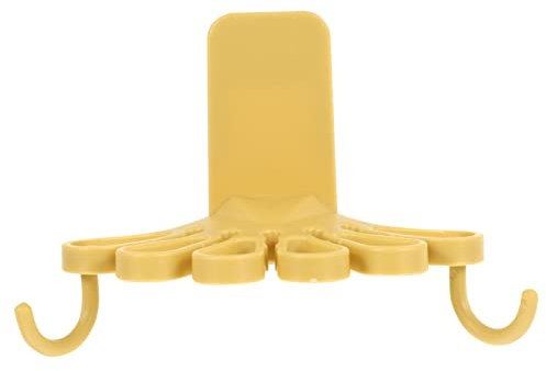 Yardwe Drehbarer Handtuchhalter Für Küche Wandmontierbar Ohne Bohren Mit Haken Zum Einhängen Von Küchentüchern Und Putzlappen Aus Abs-material