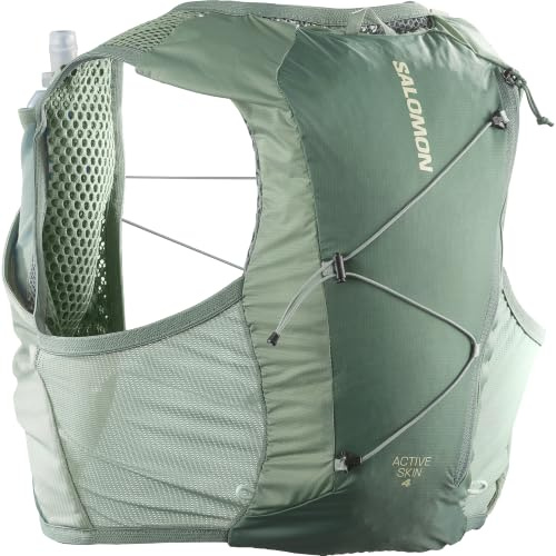 Salomon Active Skin 4 Unisex Hydrationsweste Trail Running Wandern MTB mit Hydrationsflaschen