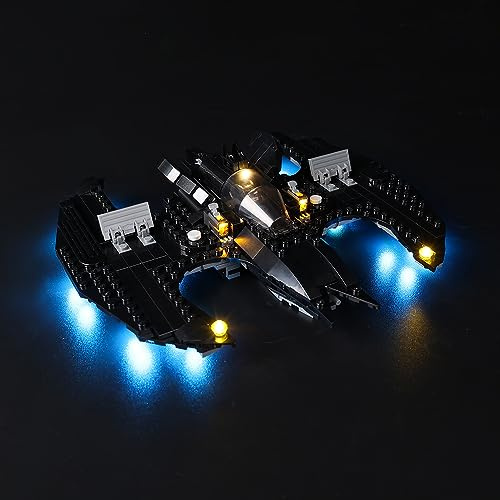 Kyglaring LED-Beleuchtungsset (kein Modell) - Kompatibel mit Lego-76265 DC Batman vs The Joker Bauklötze Modell Set - Nur Leds kein Brick Set(Classic Version)