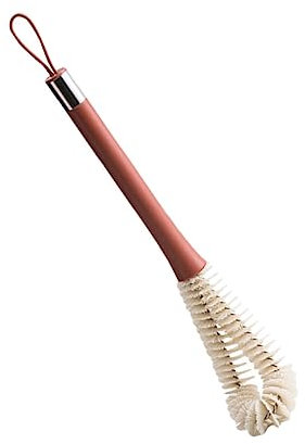 Beaupretty Long Handle Cup Cleaning Brush, Nylon Bristles, Abs Handle, Reaches Bottle Corners, Household Kitchen Brush for Cups and Bottles