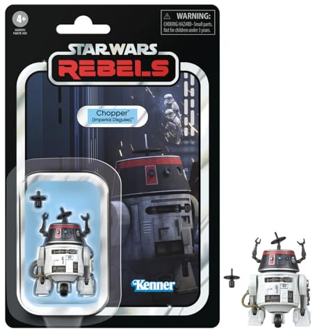 Star Wars The Vintage Collection Chopper (Imperial Disguise), Star Wars Rebels Action-Figur (9,5 cm)
