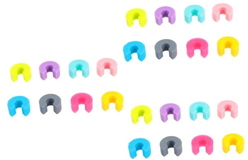Amosfun Stk Weinglas-Marker likörgläser set weinglas markierer Weinglas Dekoration Weinglas Zubehör Marker für Cocktailgetränke Weingläser Etiketten Weinglasmarker Weinmarker Kieselgel