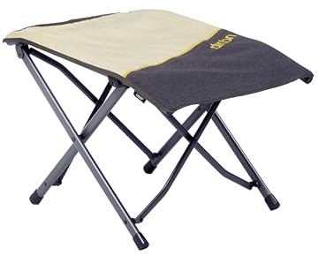Uquip Fußablage Finley Fußbank Camping Stuhl Klappstuhl Fuß Stütze Hocker Stahl Boulder