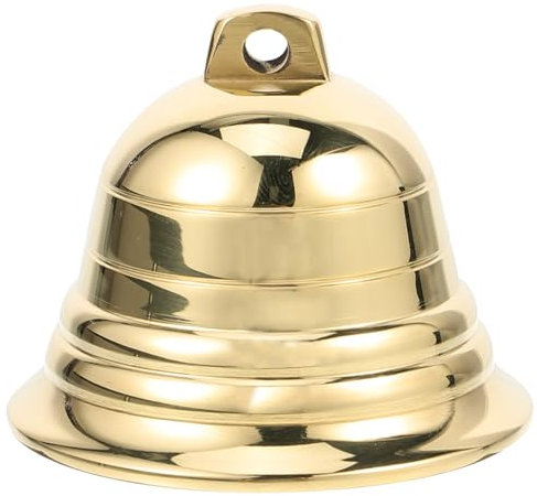 ABOOFAN 3St Kuhglocke Chinesische Glocke hundehalsband Glocke kleine alte Glocken Dekoration Weihnachten türdeko Weihnachten Anhänger zur Herstellung von Charms Antike Glöckchen Kupfer