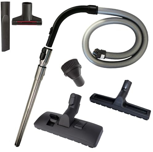 Staubsauger Zubehör Set kompatibel mit Miele S83xx S86xx S87xx | Bodendüse, Bürste, Rohr, Griff, Ersatzteil für Original Staubsaugerdüse S8340 S8320 S8310 S8350 S8360 S8370 S8630 S8730 S8510