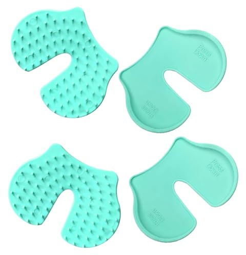 FRCOLOR 4 Pezzi Accessori Pad di Assistenza in Tpee per Funzione di Pressione Ferma, Design Elegante per Uso in Immunizzazione e Iniezioni