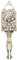HUAOSN Vintage Absinthe Spoon, Stainless Steel Absinthe Fountain Spoon, Wormwood Cocktail Spoon for Any Absinthe Connoisseur (Gold)