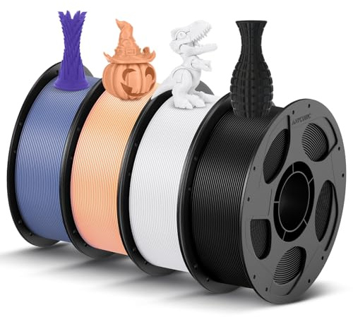 ANYCUBIC PLA Filament 1.75mm, Einfach zu drucken, Haltbarer, 4KG Set