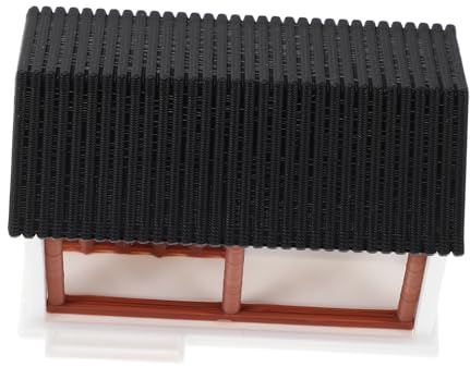 NUOBESTY Miniature Pavillon Architecture Chinoise Traditionnelle Résistante Décoration Accessoires pour Micro Paysage Bonsai Aquarium Zen Jardin DIY
