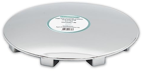 AGRI-CULTURA® | 2 x Piattello di Ricambio per Piletta Doccia 120 mm | Copripiletta Universale in ABS, Antiruggine, Resistente al Calcare | Made in Italy.