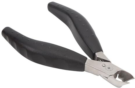 Dioche Nagelbandstrimmer Nagelbandsklippare - Ergonomisk Nagelbandsklippare i Rostfritt Stål för Exakt Trimning, Idealisk för Inåtväxande Tånaglar med Skyddskåpa