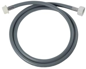 Fackelmann 5402150 Tuyau alimentation eau mâle et femelle droits, Plastique, Caoutchouc