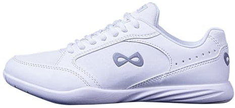 Nfinity Damen Fearless Turnschuh, Weiß, 35 EU