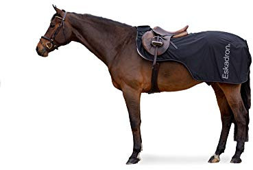Eskadron New Basic Ausreitdecke Softshell Reflex in schwarz, Größe:S