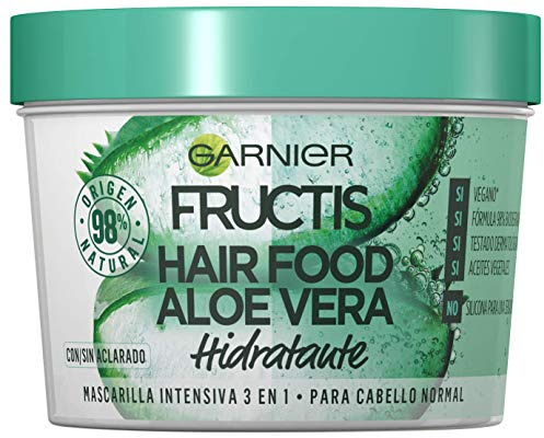 Garnier Fructis Hair Food Mascarilla Capilar Aloe, 400ml