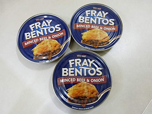Fray Bentos Lot de 3 tartes en étain pour bœuf haché et oignon