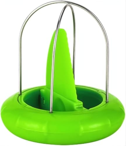 2 in 1 Fruit Peeler Kiwi Slicer Pitter Peeler Scooper Produce Slicer Tool Kiwi Cutter Peelers Slicers Knife Stainless Steel Kiwis Fruit Peeler with Easy Grip Handle Speed Peelers for Scoop
