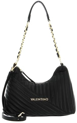 Valentino Damen Laax Re Schultertasche, Schwarz