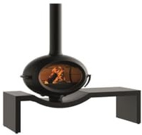 Poêle À Bois Fonte 7kw Anthracite - P648124