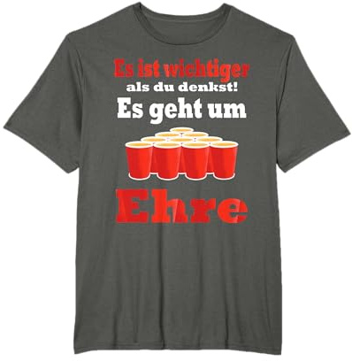 Beerpong Herren Bier Pong Bierpong T-Shirt