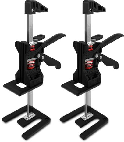 Labor Saving Arm Tool Jack, 2 Packs Effort Elevator Handheld Lift, Hand Furniture Jack Lift Tool for Installing Cabinets,Flooring&Windows, Load 440LBS