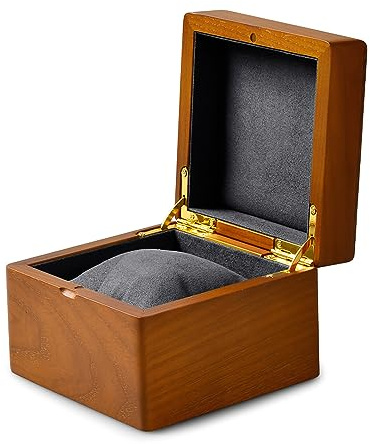 Oirlv Wooden Watch Box Elegant Watch Organiser Case for Birthday Christmas Anniversary