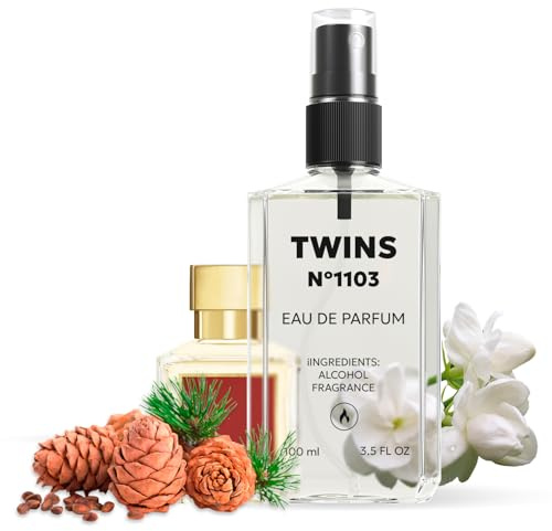 TWINS Impression of Bac. Rou 540 Herren- und Damenparfüm, Eau de Parfum, Nr. 1103, 100 ml