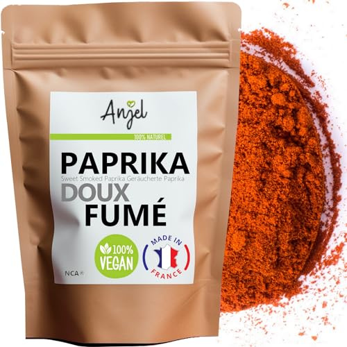 Paprika Doux Fumé en Poudre 100g - Rehaussez vos Plats avec cet Assaisonnement Fumé et Délicieux - Paprika Moulu 100% Naturel et Authentique – NCA